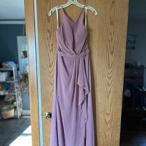 Azazie Mauve Bridesmaids Dress RN155143